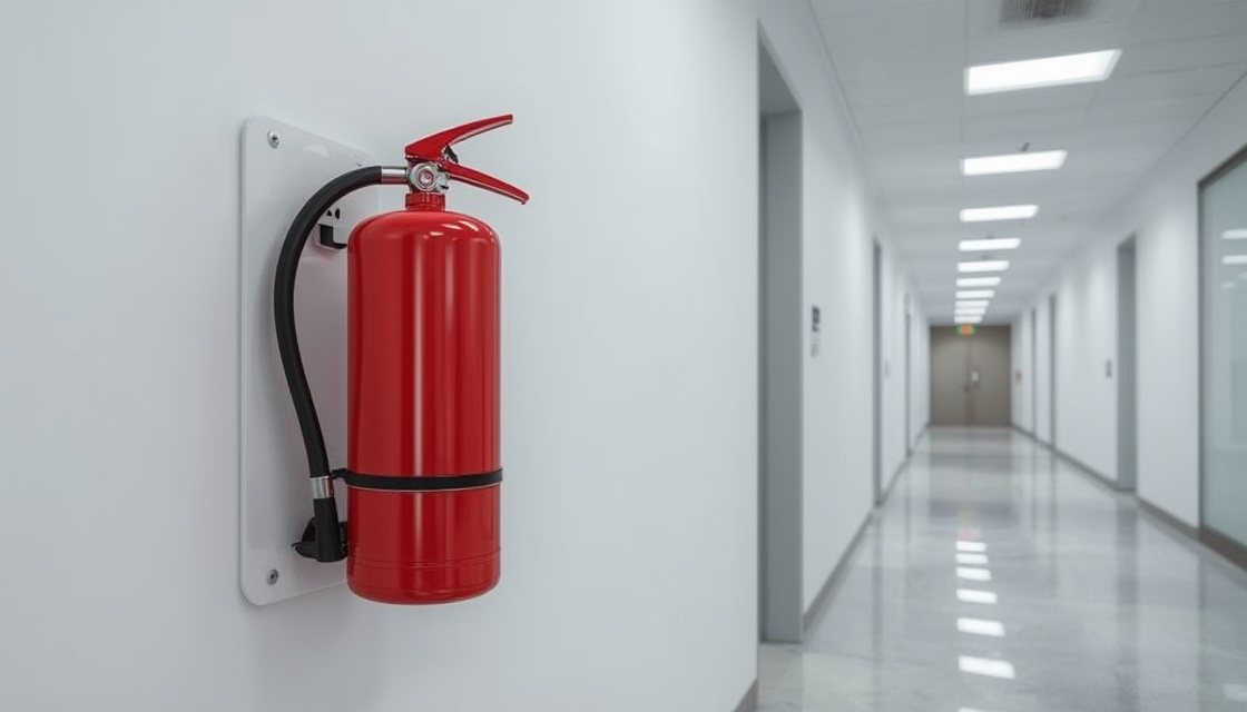 Feuerlöscher montieren: Platzierung und Einbau